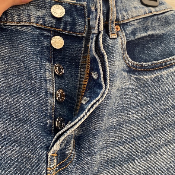 NWT PACSUN high rise jean shorts - Picture 5 of 9